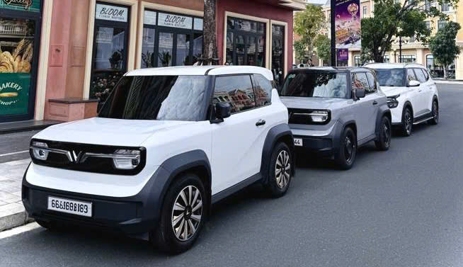 thuê xe Phú Quốc VINFAT VF3